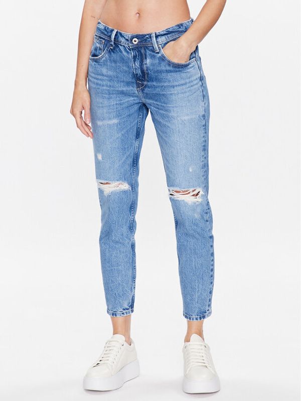 Pepe Jeans Pepe Jeans Дънки Violet PL204176VT2 Син Relaxed Fit