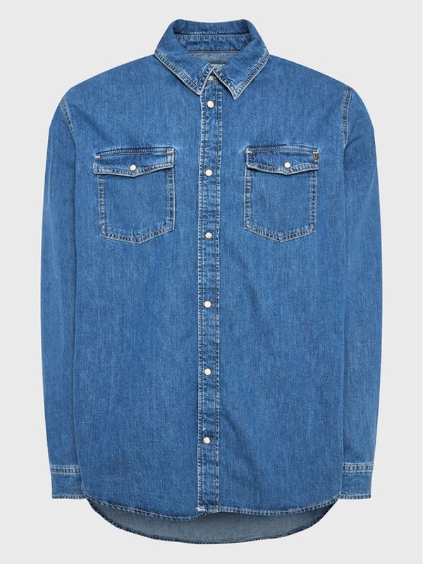 Pepe Jeans Pepe Jeans дънкова риза Hammond PM307509 Син Regular Fit