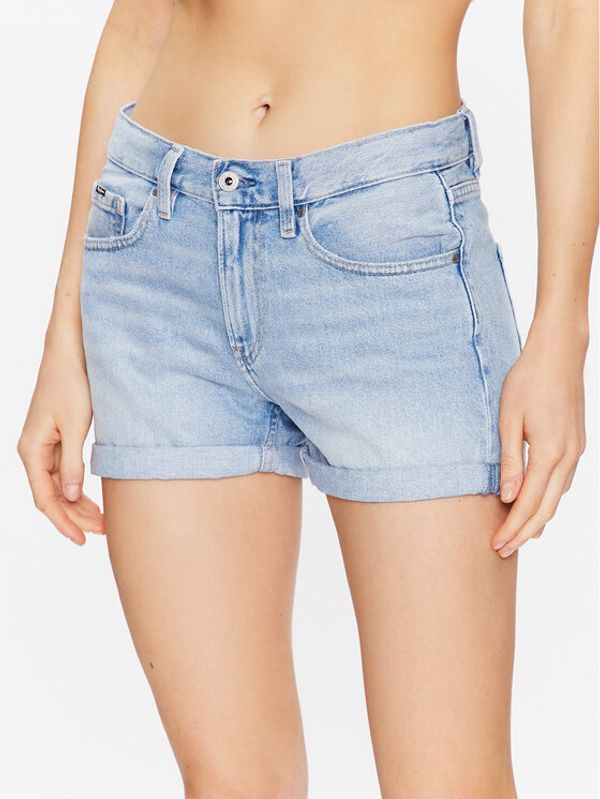 Pepe Jeans Pepe Jeans Дънкови шорти Mable Short PL800997PE7 Син Regular Fit