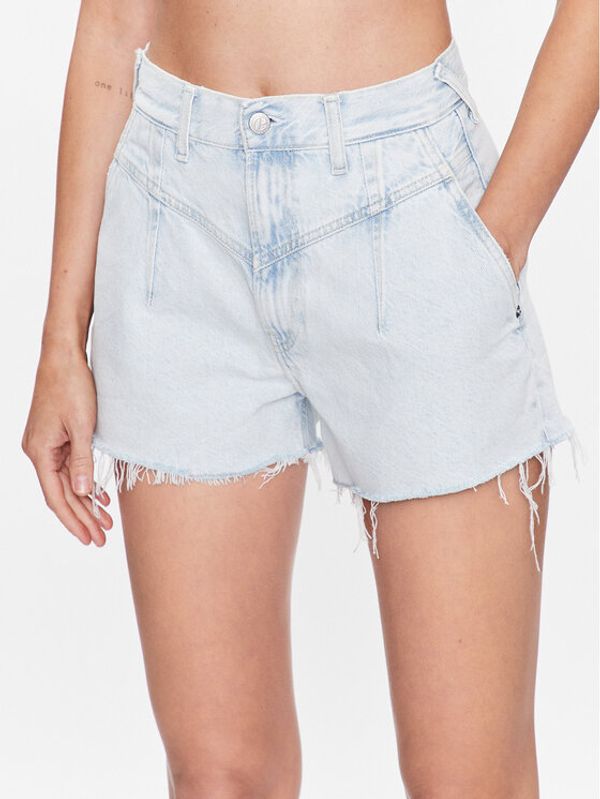 Pepe Jeans Pepe Jeans Дънкови шорти Summer Sky PL801043 Син Regular Fit