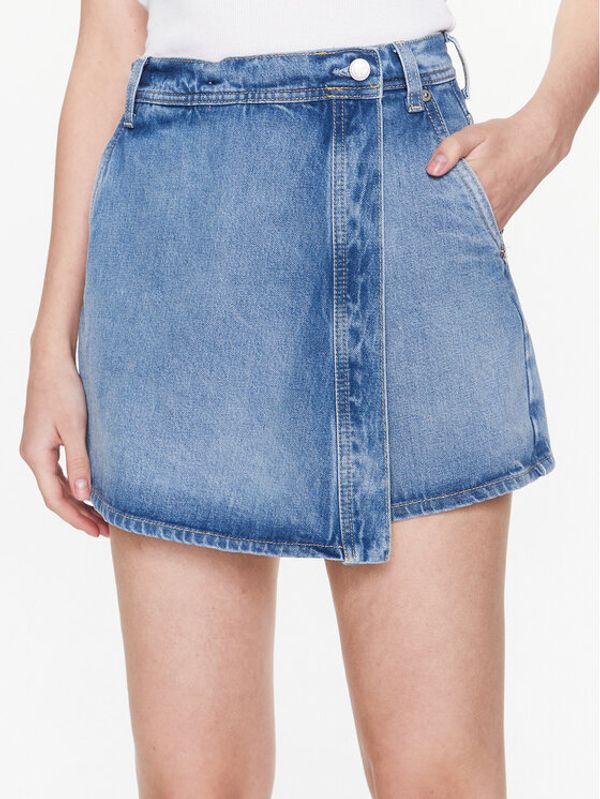 Pepe Jeans Pepe Jeans Дънкови шорти Tammy PL801044 Син Regular Fit