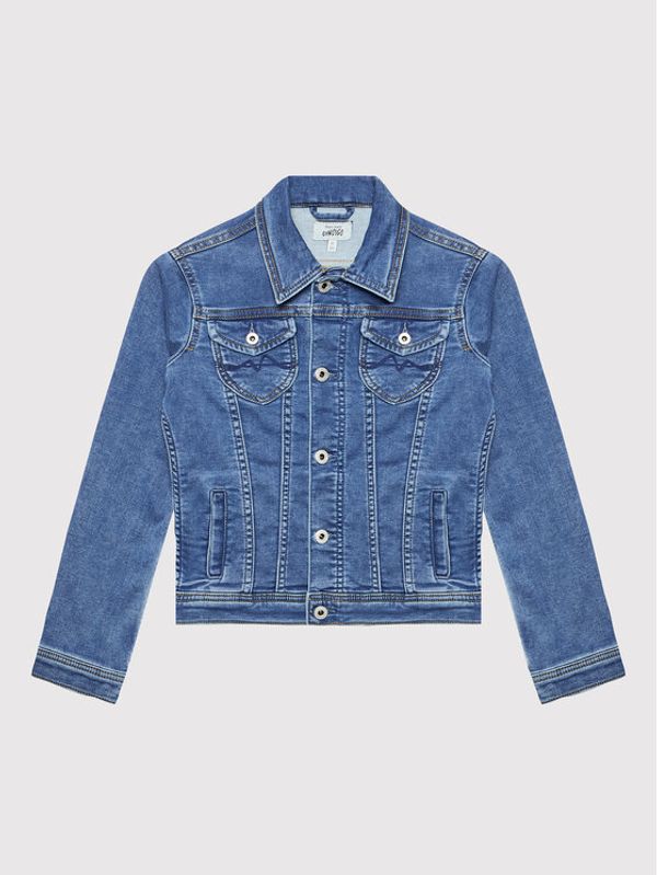 Pepe Jeans Pepe Jeans Дънково яке GYMDIGO New Berry PG401046 Син Regular Fit