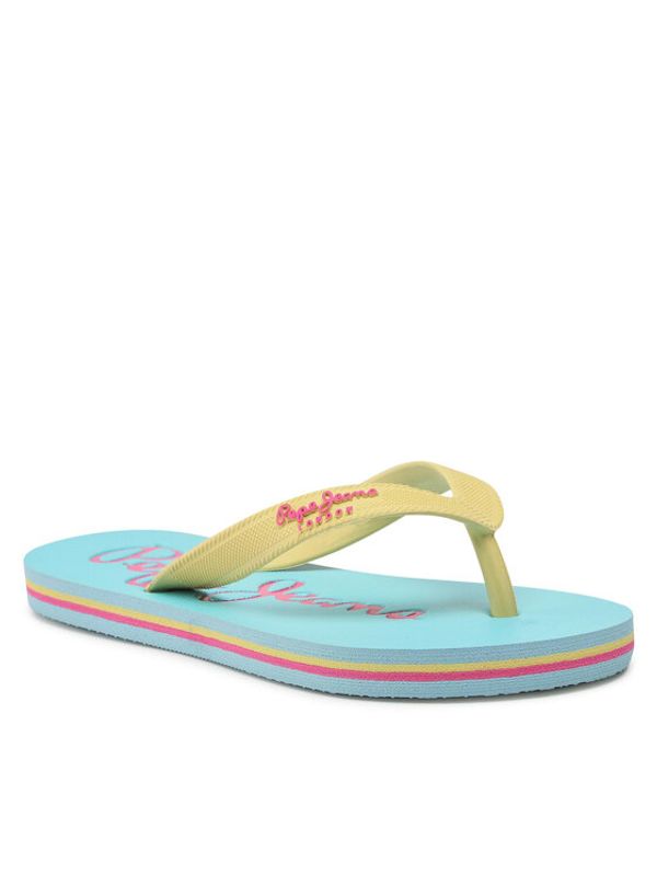 Pepe Jeans Pepe Jeans Джапанки Bay Beach Brand G PGS70048 Жълт