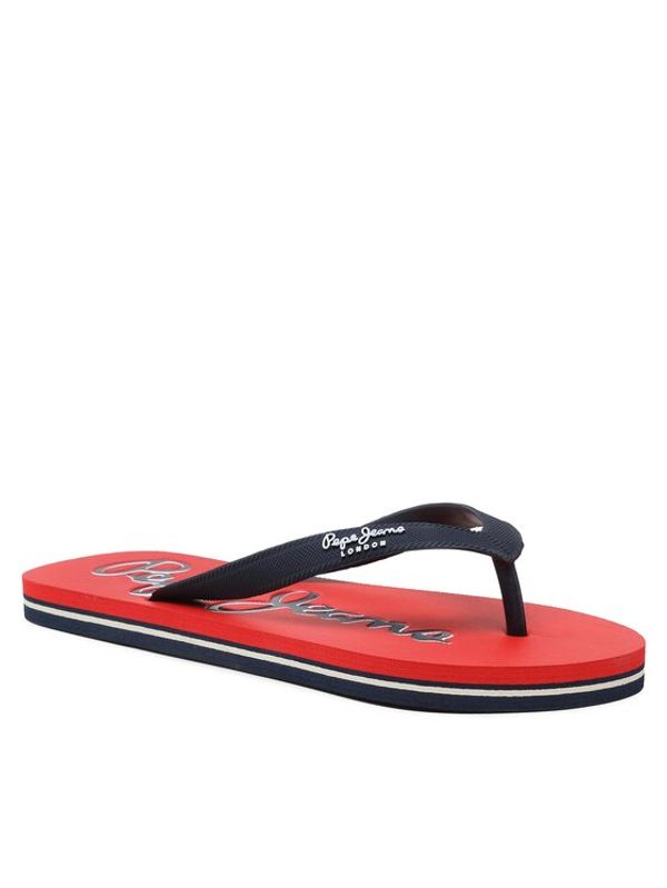 Pepe Jeans Pepe Jeans Джапанки Bay Beach Logo M PMS70129 Червен