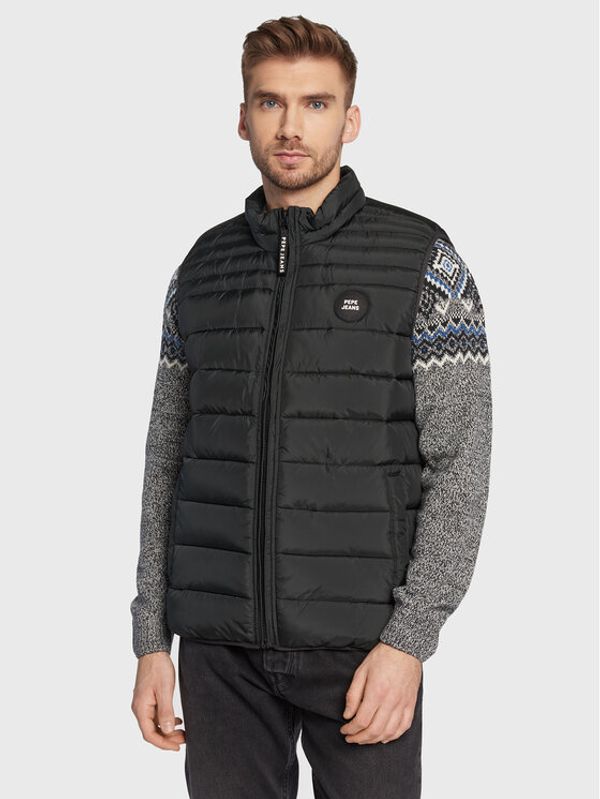 Pepe Jeans Pepe Jeans Елек Jack PM402590 Черен Regular Fit