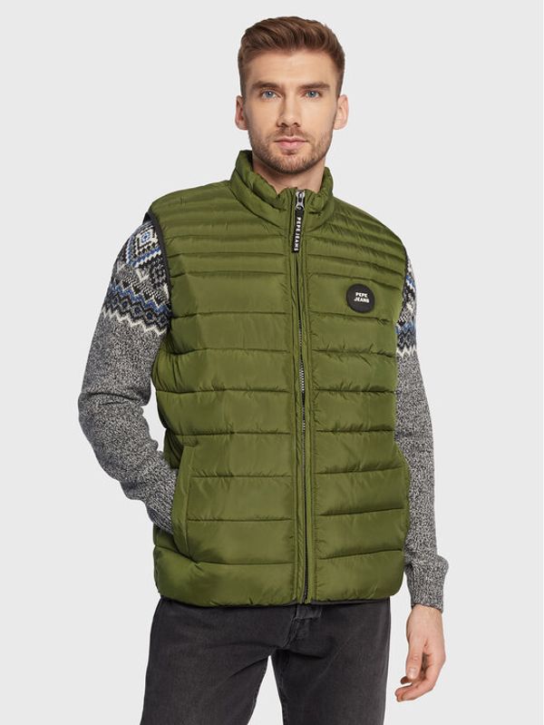 Pepe Jeans Pepe Jeans Елек Jack PM402590 Зелен Regular Fit