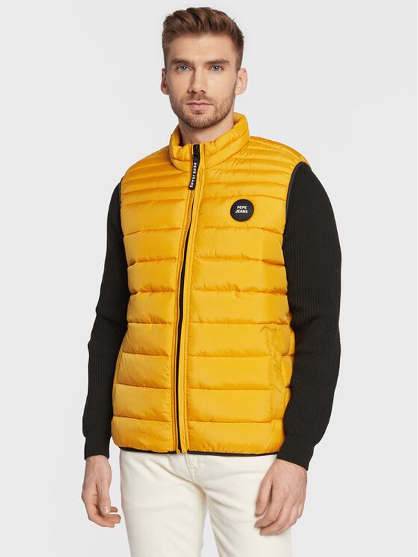 Pepe Jeans Pepe Jeans Елек Jack PM402590 Жълт Regular Fit