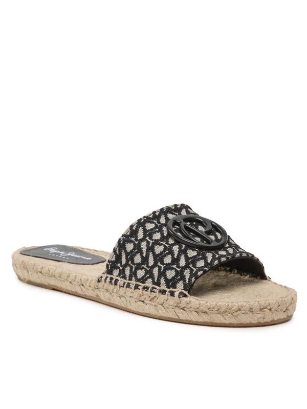 Pepe Jeans Pepe Jeans Еспадрили Siva Jacquard PLS90593 Черен