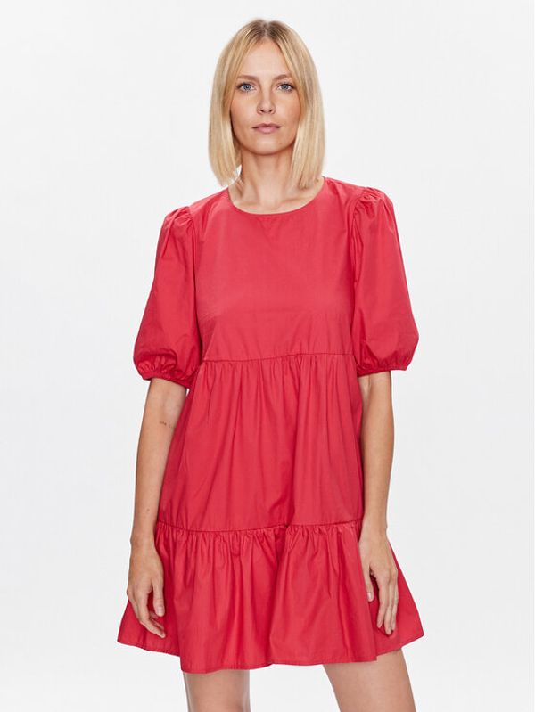 Pepe Jeans Pepe Jeans Ежедневна рокля Bella PL953238 Червен Regular Fit