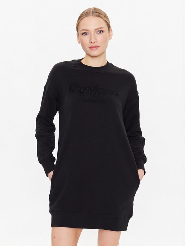 Pepe Jeans Pepe Jeans Ежедневна рокля Lexie PL953201 Черен Regular Fit