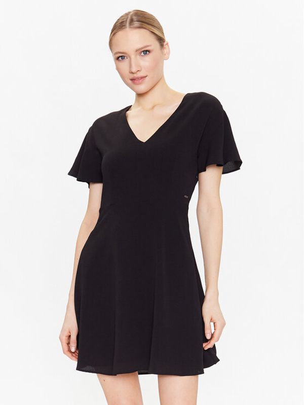 Pepe Jeans Pepe Jeans Ежедневна рокля Pat PL953206 Черен Regular Fit