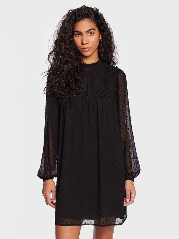 Pepe Jeans Pepe Jeans Ежедневна рокля Peony PL953210 Черен Regular Fit