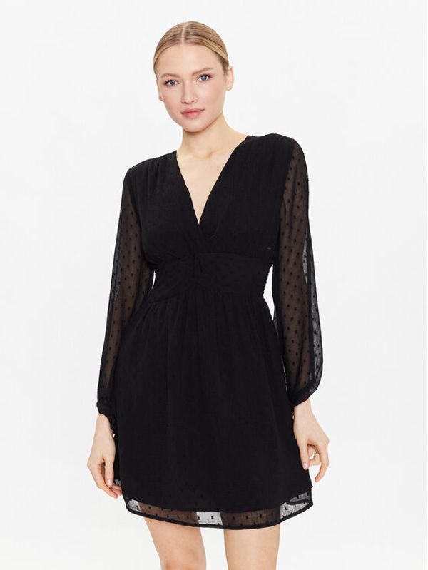 Pepe Jeans Pepe Jeans Ежедневна рокля Pieta PL953212 Черен Regular Fit