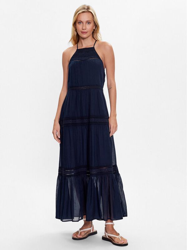 Pepe Jeans Pepe Jeans Ежедневна рокля Pipra PL953276 Тъмносин Regular Fit