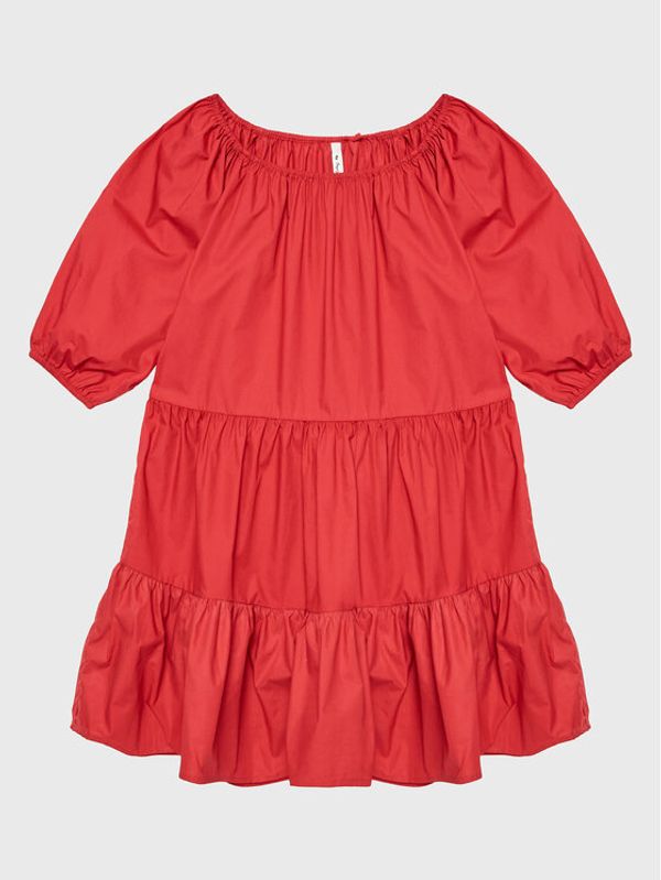 Pepe Jeans Pepe Jeans Ежедневна рокля Soraya PG951601 Червен Regular Fit