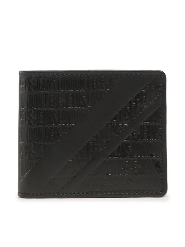 Pepe Jeans Pepe Jeans Малък мъжки портфейл Alford PM070357 Черен