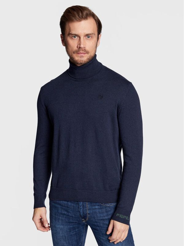 Pepe Jeans Pepe Jeans Поло Andre PM702242 Тъмносин Regular Fit