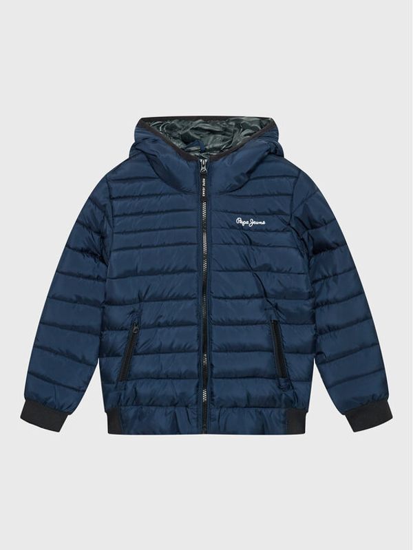 Pepe Jeans Pepe Jeans Пухено яке Greystoke PB401150 Тъмносин Regular Fit