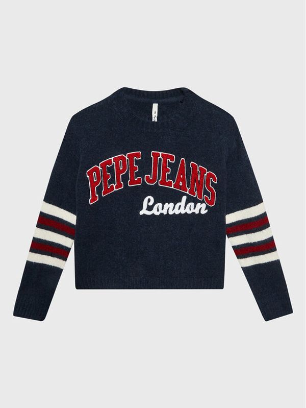 Pepe Jeans Pepe Jeans Пуловер PG701036 Тъмносин Relaxed Fit