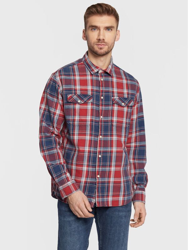 Pepe Jeans Pepe Jeans Риза Frome PM307664 Червен Slim Fit