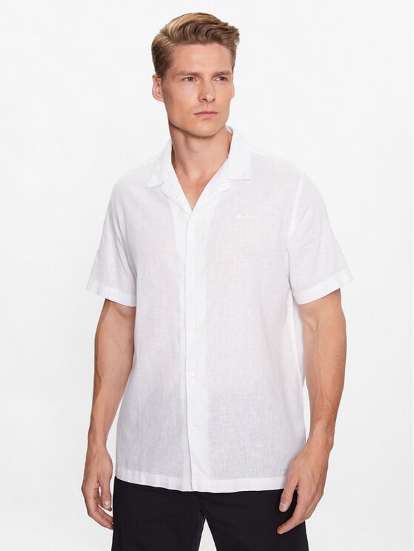 Pepe Jeans Pepe Jeans Риза Lastingham PM307759 Бял Regular Fit