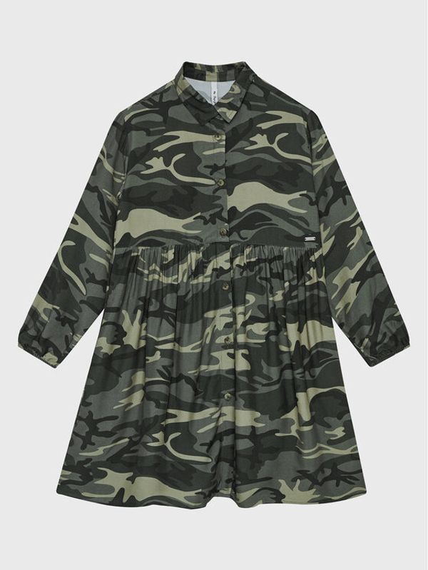 Pepe Jeans Pepe Jeans Рокля тип риза Zaquia PG951581 Зелен Regular Fit