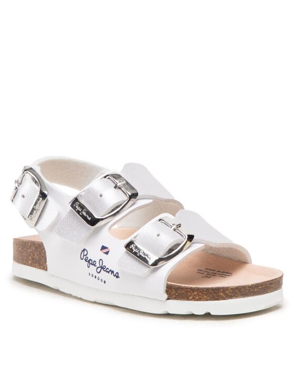 Pepe Jeans Pepe Jeans Сандали Bio Corp Girl PGS90186 Сребрист