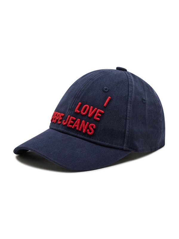 Pepe Jeans Pepe Jeans Шапка с козирка Sunny Cap PL040322 Тъмносин