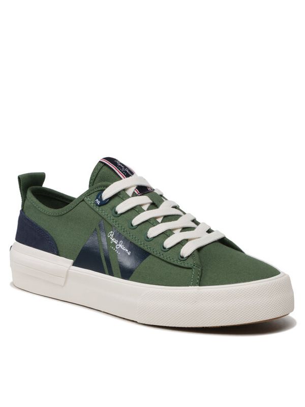 Pepe Jeans Pepe Jeans Сникърси Allen Flag Color PMS30903 Каки