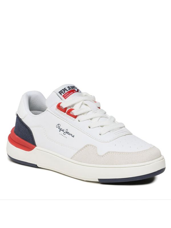 Pepe Jeans Pepe Jeans Сникърси Baxter Basket B PBS30563 Бял