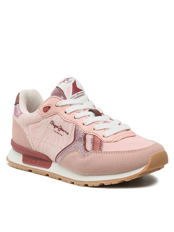 Pepe Jeans Pepe Jeans Сникърси Brit Animal G PGS30574 Розов