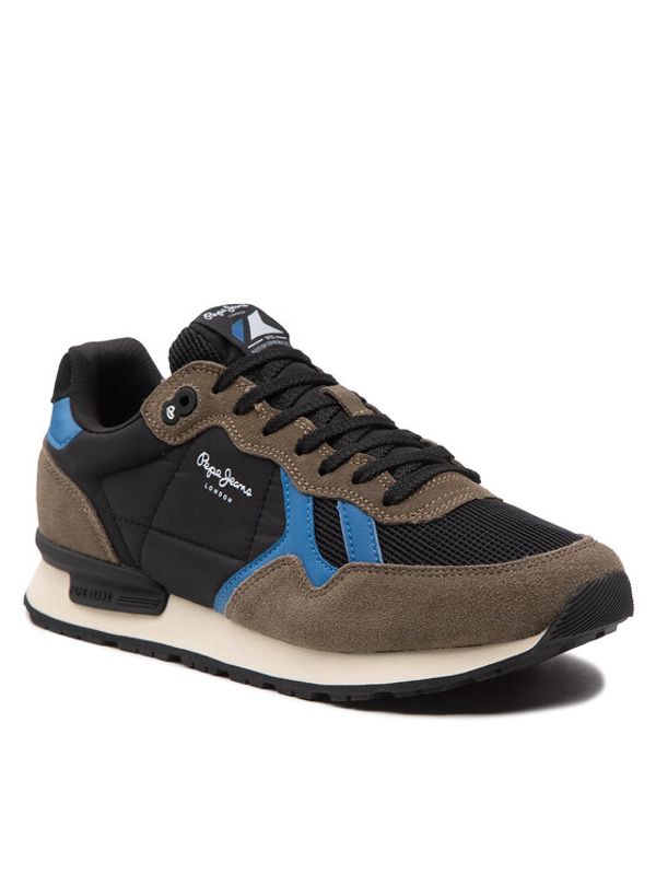 Pepe Jeans Pepe Jeans Сникърси Britt Man Studio Green PMS30851 Кафяв