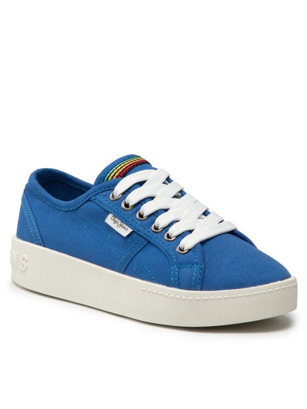 Pepe Jeans Pepe Jeans Сникърси Brixton Canvas PGS30448 Син