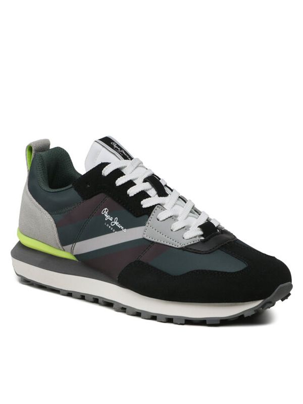 Pepe Jeans Pepe Jeans Сникърси Foster Man Print PMS30944 Черен