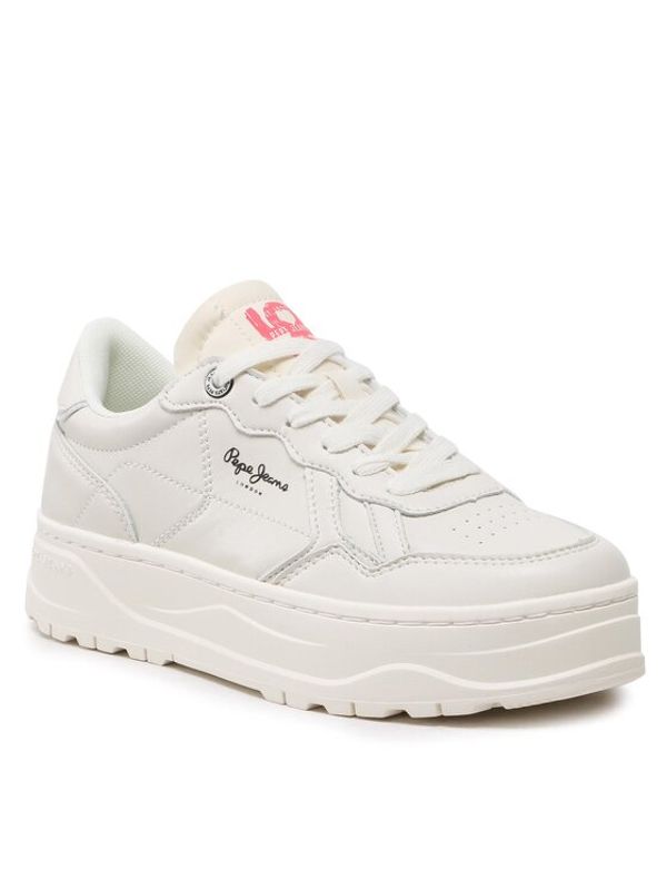 Pepe Jeans Pepe Jeans Сникърси Kore Love W PLS31473 Бял