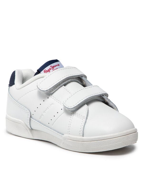 Pepe Jeans Pepe Jeans Сникърси Lambert Sport Kids PBS30502 Бял