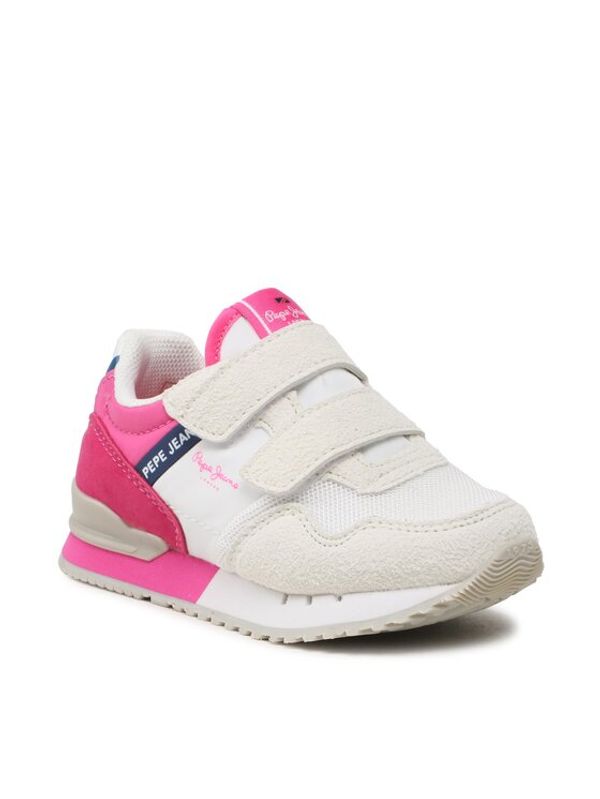 Pepe Jeans Pepe Jeans Сникърси London Basic Gk PGS30565 Бял