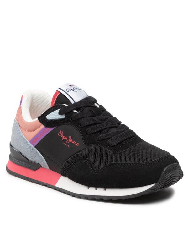 Pepe Jeans Pepe Jeans Сникърси London One G On G PGS30544 Черен