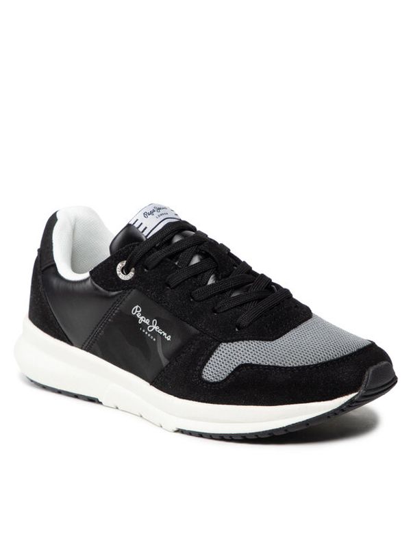 Pepe Jeans Pepe Jeans Сникърси Saffron Camu PLS31263 Черен