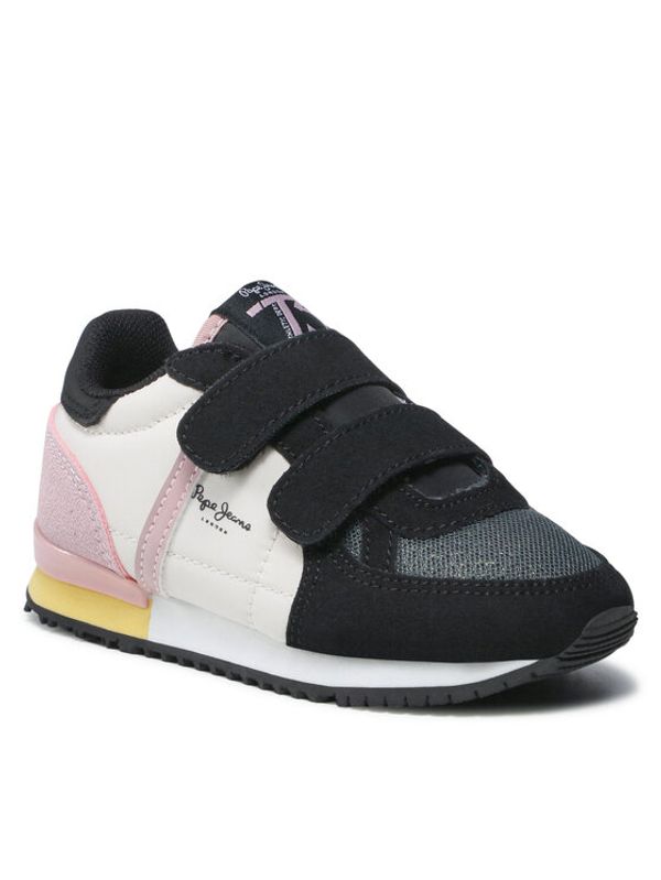 Pepe Jeans Pepe Jeans Сникърси Sydney Combi Girl PGS30516 Черен