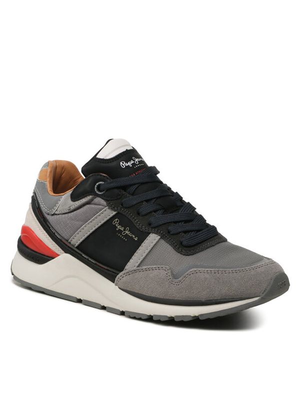 Pepe Jeans Pepe Jeans Сникърси X20 Basic Urban PMS30783 Сив