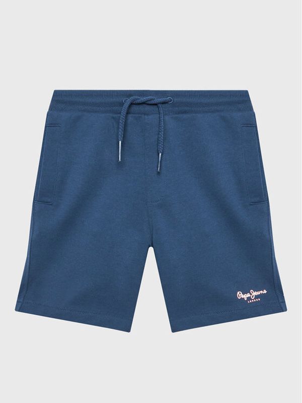 Pepe Jeans Pepe Jeans Спортни шорти Eddie Short PB800738 Син Regular Fit