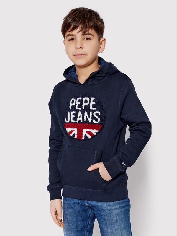 Pepe Jeans Pepe Jeans Суитшърт Alexander PB581258 Тъмносин Regular Fit