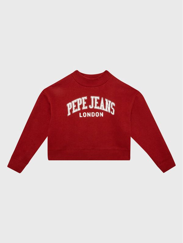 Pepe Jeans Pepe Jeans Суитшърт Elisabeth PG581252 Червен Relaxed Fit