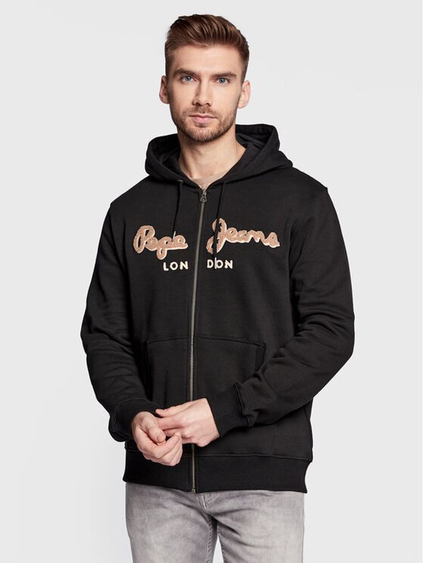 Pepe Jeans Pepe Jeans Суитшърт Lamont PM582244 Черен Regular Fit