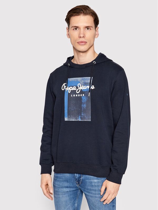 Pepe Jeans Pepe Jeans Суитшърт Pierce PM582233 Тъмносин Regular Fit