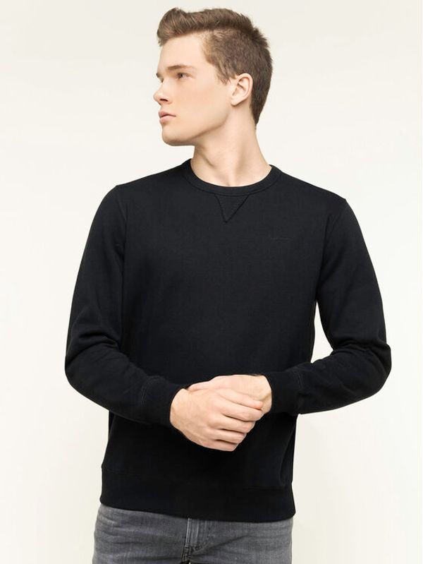 Pepe Jeans Pepe Jeans Суитшърт PM581140 Черен Regular Fit