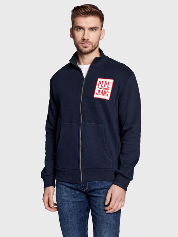 Pepe Jeans Pepe Jeans Суитшърт Prescott PM582280 Тъмносин Regular Fit