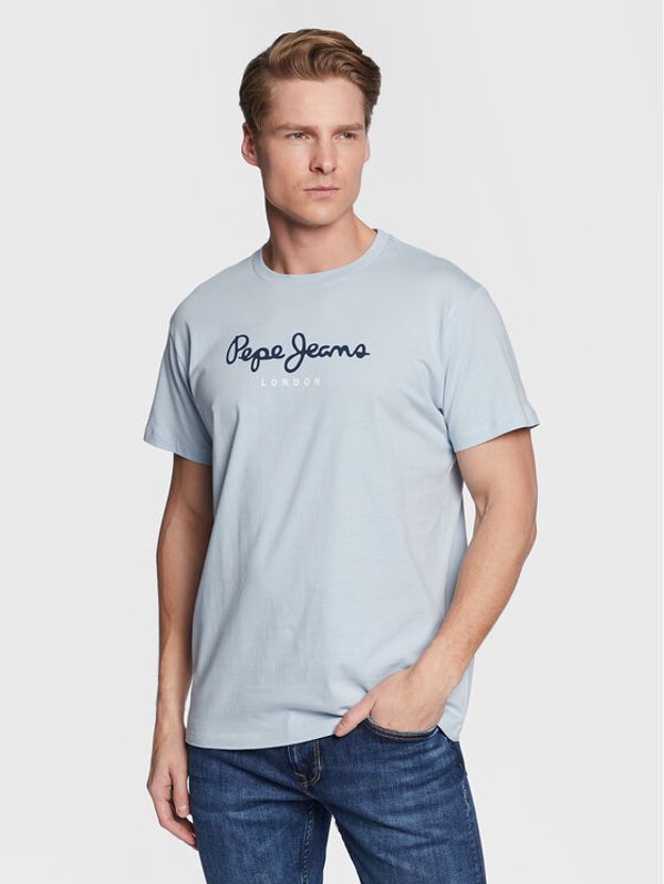 Pepe Jeans Pepe Jeans Тишърт Eggo PM508208 Син Regular Fit