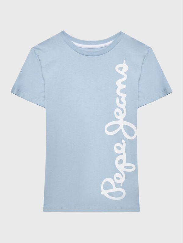 Pepe Jeans Pepe Jeans Тишърт Waldo S/S PB503533 Син Regular Fit
